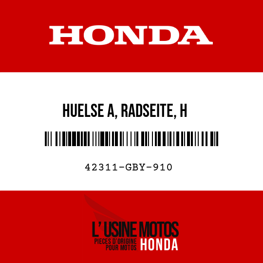 image de 42311-GBY-910 HUELSE A, RADSEITE, H
