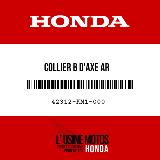 image de 42312-KM1-000 COLLIER B D'AXE AR