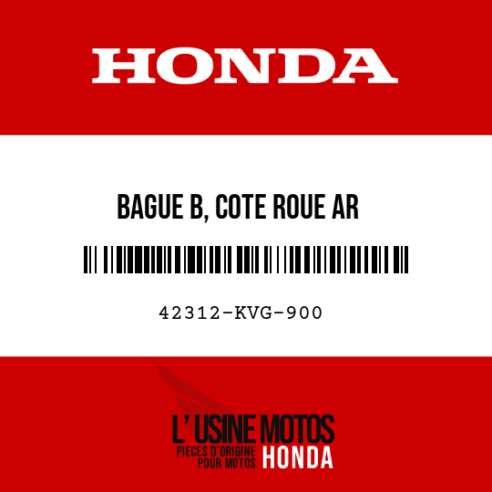 image de 42312-KVG-900 BAGUE B, COTE ROUE AR