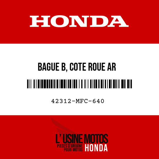 image de 42312-MFC-640 BAGUE B, COTE ROUE AR