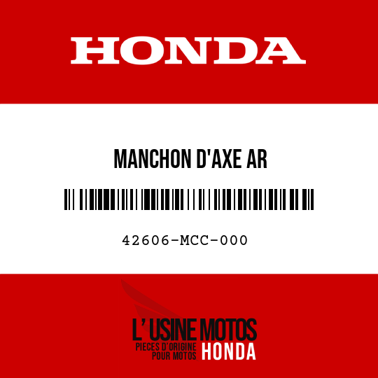 image de 42606-MCC-000 MANCHON D'AXE AR