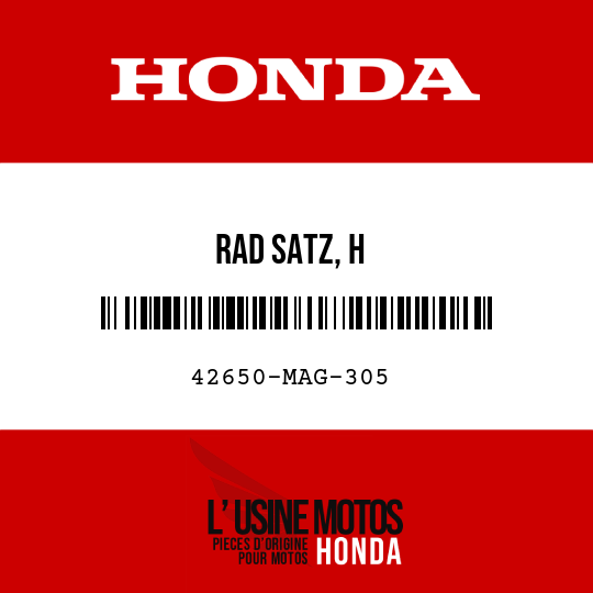image de 42650-MAG-305 RAD SATZ, H