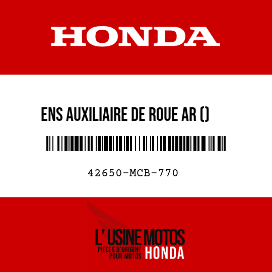 image de 42650-MCB-770 ENS AUXILIAIRE DE ROUE AR ()