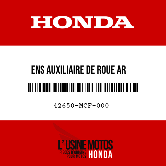 image de 42650-MCF-000 ENS AUXILIAIRE DE ROUE AR
