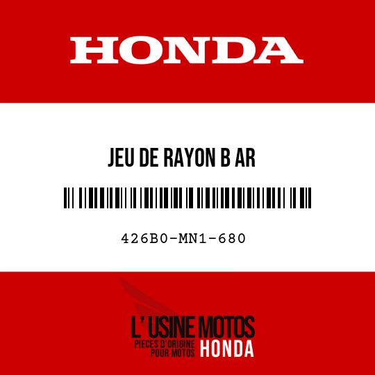 image de 426B0-MN1-680 JEU DE RAYON B AR