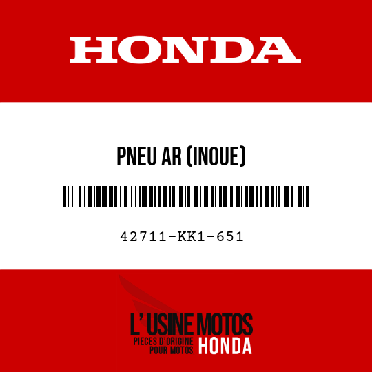 image de 42711-KK1-651 PNEU AR (INOUE)