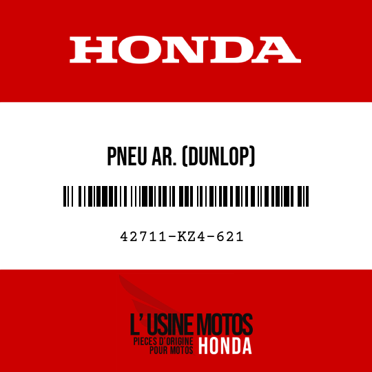 image de 42711-KZ4-621 PNEU AR. (DUNLOP)