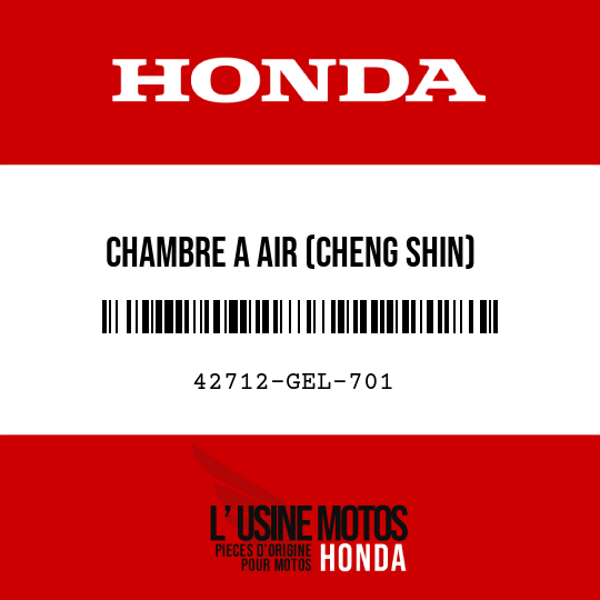image de 42712-GEL-701 CHAMBRE A AIR (CHENG SHIN)