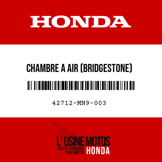 image de 42712-MN9-003 CHAMBRE A AIR (BRIDGESTONE)