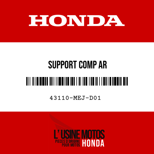 image de 43110-MEJ-D01 SUPPORT COMP AR