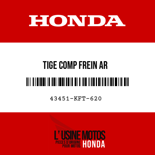 image de 43451-KFT-620 TIGE COMP FREIN AR