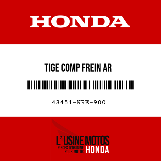 image de 43451-KRE-900 TIGE COMP FREIN AR