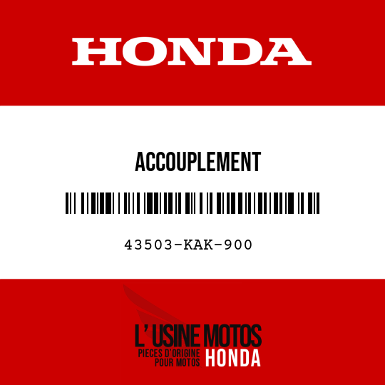 image de 43503-KAK-900 ACCOUPLEMENT