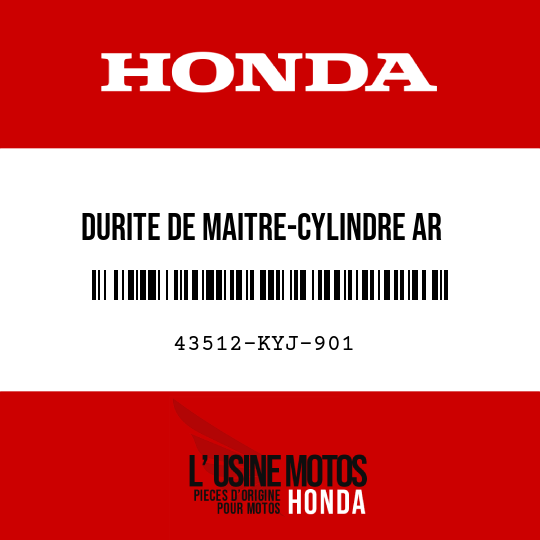 image de 43512-KYJ-901 DURITE DE MAITRE-CYLINDRE AR