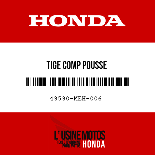 image de 43530-MEH-006 TIGE COMP POUSSE