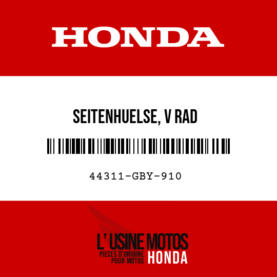 image de 44311-GBY-910 SEITENHUELSE, V RAD