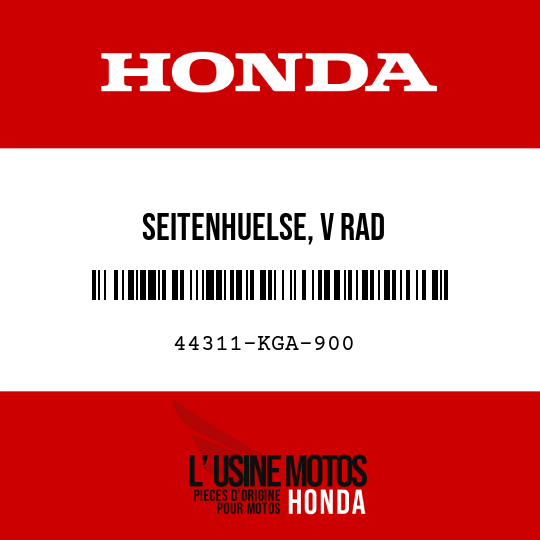 image de 44311-KGA-900 SEITENHUELSE, V RAD