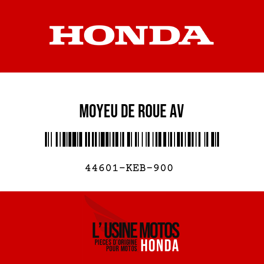 image de 44601-KEB-900 MOYEU DE ROUE AV