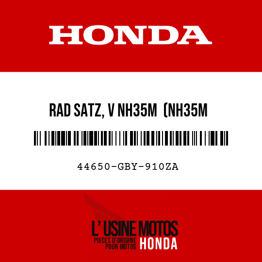 image de 44650-GBY-910ZA RAD SATZ, V NH35M  (NH35M WOLKENSILBERMETALLIC)