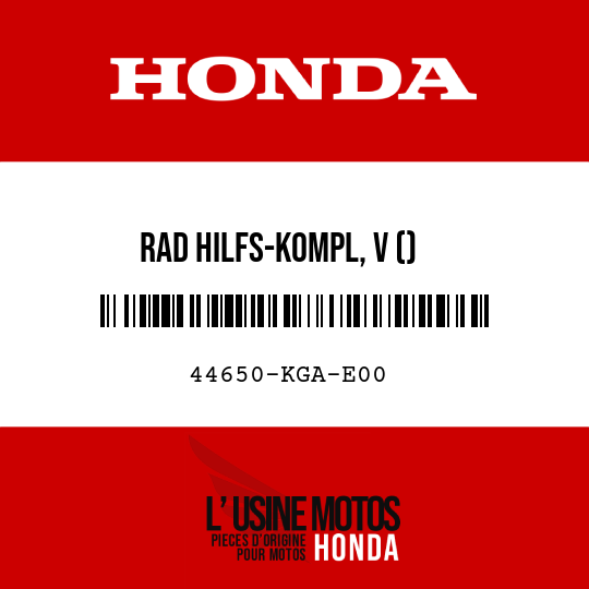 image de 44650-KGA-E00 RAD HILFS-KOMPL, V ()