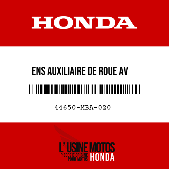image de 44650-MBA-020 ENS AUXILIAIRE DE ROUE AV