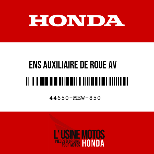 image de 44650-MEW-850 ENS AUXILIAIRE DE ROUE AV