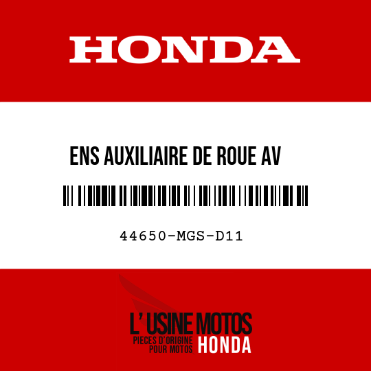 image de 44650-MGS-D11 ENS AUXILIAIRE DE ROUE AV