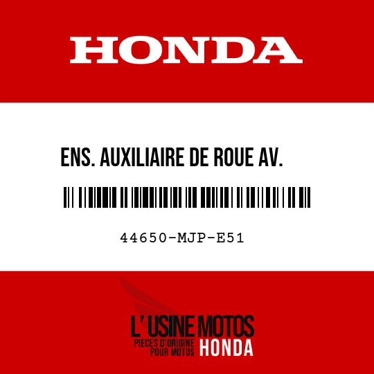 image de 44650-MJP-E51 ENS. AUXILIAIRE DE ROUE AV.