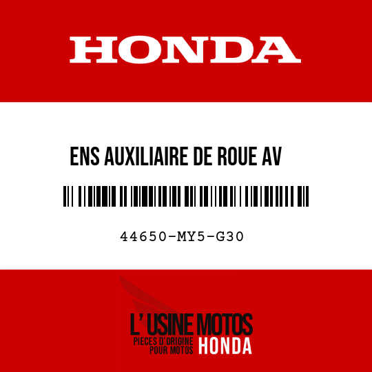 image de 44650-MY5-G30 ENS AUXILIAIRE DE ROUE AV