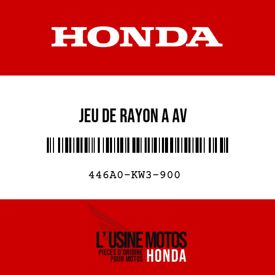 image de 446A0-KW3-900 JEU DE RAYON A AV