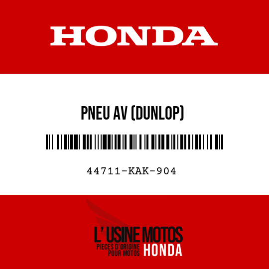 image de 44711-KAK-904 PNEU AV (DUNLOP)