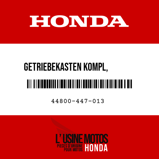 image de 44800-447-013 GETRIEBEKASTEN KOMPL,        GESCHWINDIGKEITSMESSER
