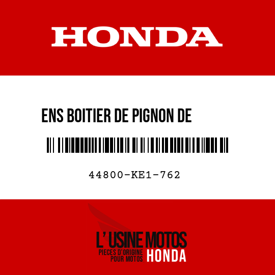 image de 44800-KE1-762 ENS BOITIER DE PIGNON DE     COMPTEUR DE VITESSE