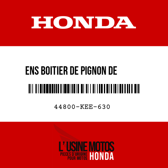 image de 44800-KEE-630 ENS BOITIER DE PIGNON DE     COMPTEUR DE VITESSE