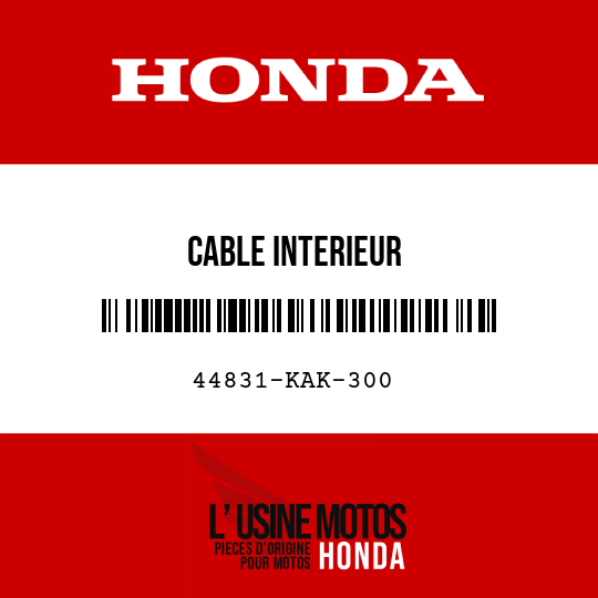 image de 44831-KAK-300 CABLE INTERIEUR