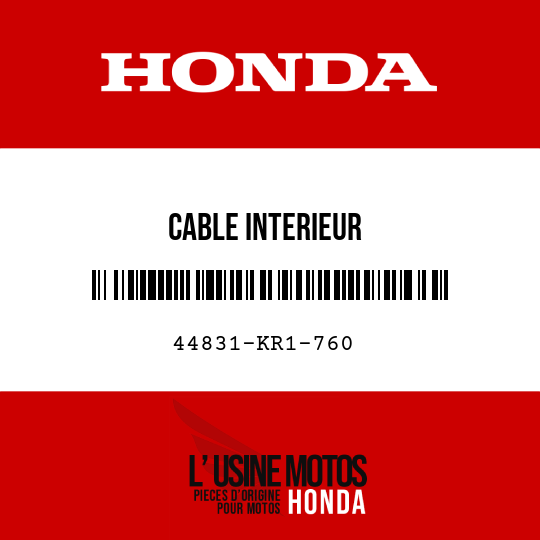 image de 44831-KR1-760 CABLE INTERIEUR