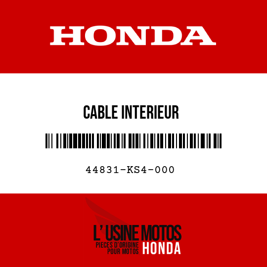 image de 44831-KS4-000 CABLE INTERIEUR