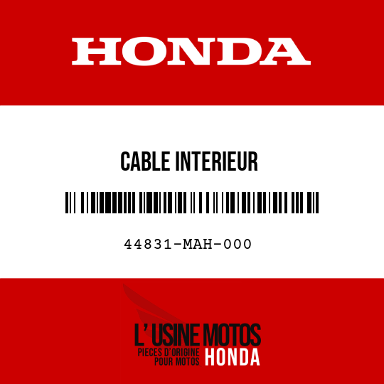 image de 44831-MAH-000 CABLE INTERIEUR