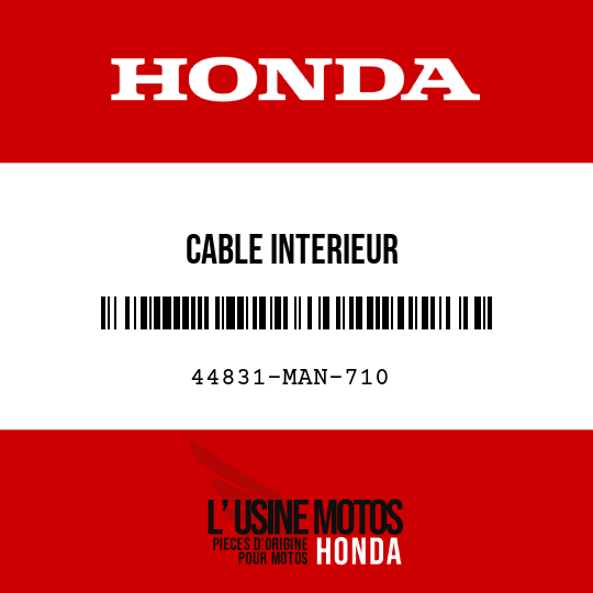 image de 44831-MAN-710 CABLE INTERIEUR