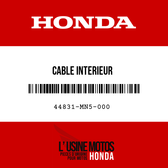 image de 44831-MN5-000 CABLE INTERIEUR