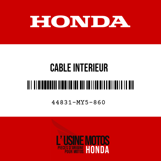 image de 44831-MY5-860 CABLE INTERIEUR