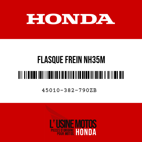 image de 45010-382-790ZB FLASQUE FREIN NH35M