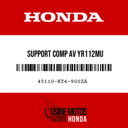 image de 45110-KY4-900ZA SUPPORT COMP AV YR112MU 
