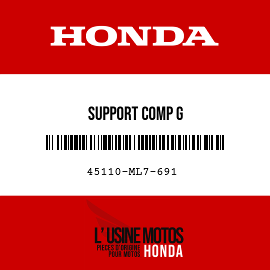 image de 45110-ML7-691 SUPPORT COMP G