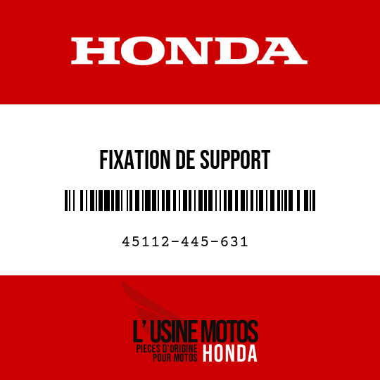 image de 45112-445-631 FIXATION DE SUPPORT