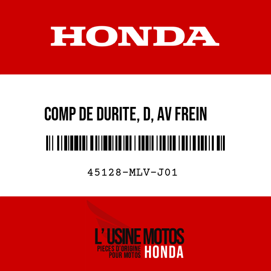 image de 45128-MLV-J01 COMP DE DURITE, D, AV FREIN