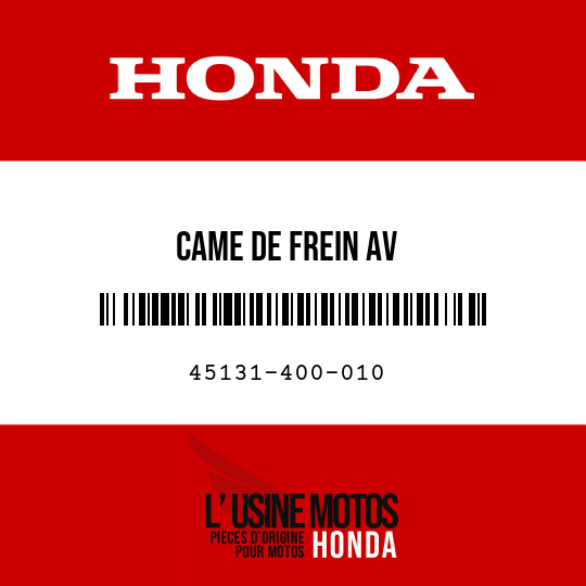 image de 45131-400-010 CAME DE FREIN AV