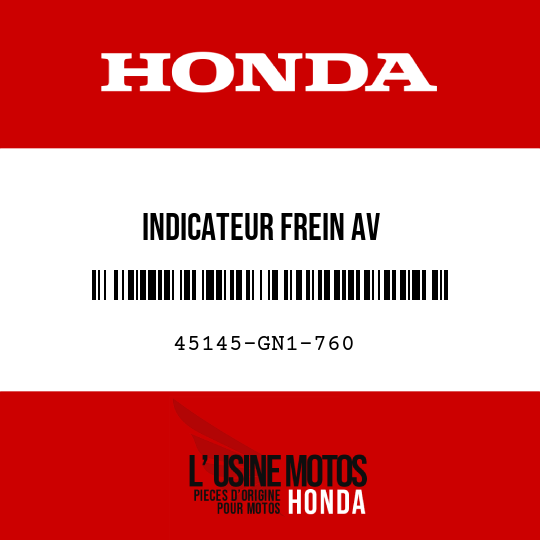 image de 45145-GN1-760 INDICATEUR FREIN AV