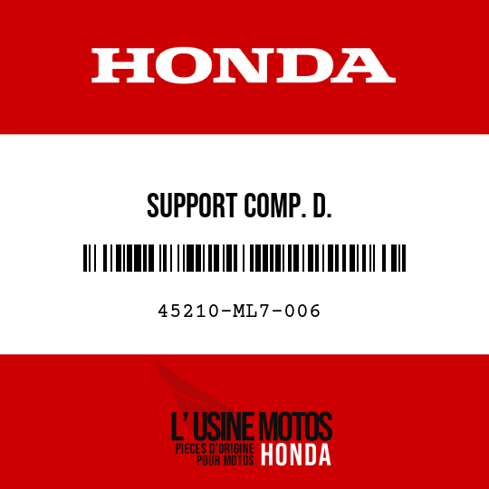image de 45210-ML7-006 SUPPORT COMP. D.