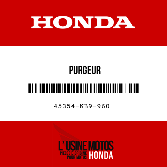 image de 45354-KB9-960 PURGEUR